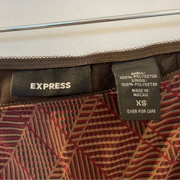 ❌ SOLD ❌ Vintage 90s Express Midi Skirt - Picture 5 of 5